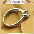 Hot Selling Gold Wedding Ring, Diamond 925 Sterling Silver Ring